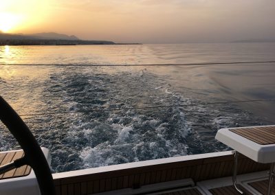 oceanis 41.1 beneteau sunset bareboat charter Greece rent a boat in Greece sailing holidays