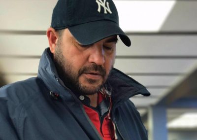 Dimitris Logothetis in funny mood